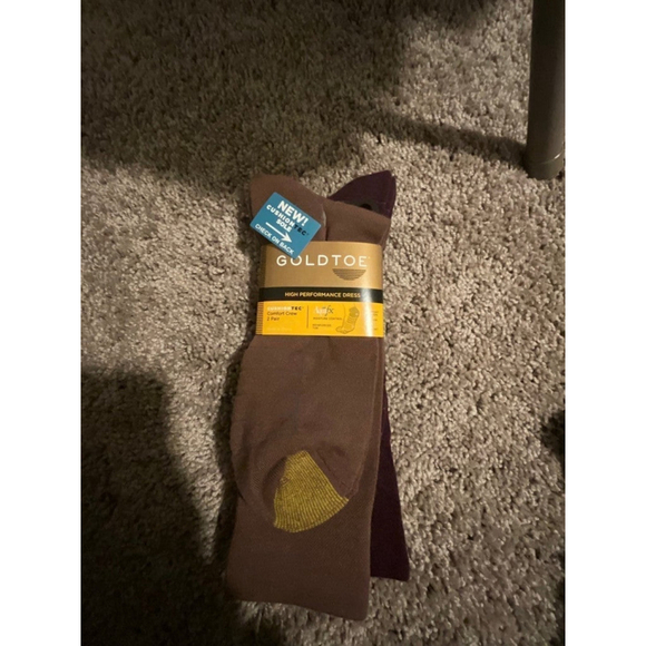 Men’s GoldToe 2-pack Dress Socks - Picture 1 of 12